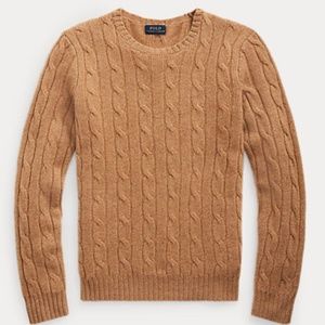 Polo Ralph Lauren Cable-Knit Cashmere Sweater
